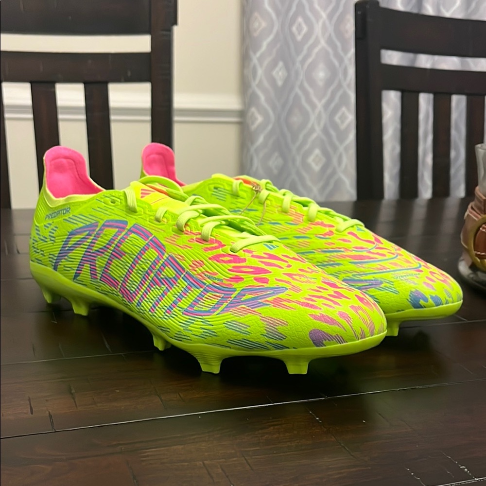 Adidas Predator League FG MG Soccer Cleats Shoes JH6471 Men’s Size 9 Women’s 10